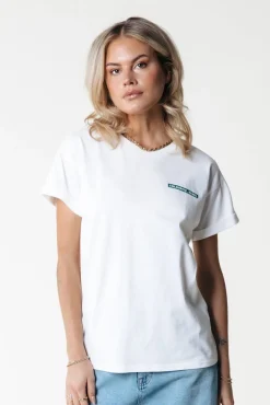Abstract Flower T-shirt | Standard white