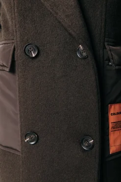 Ada Wool Long Coat | Cacao