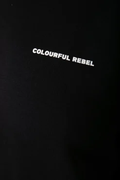 CR Back Logo Hoodie | Off black / Washed black