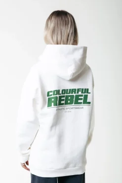 CR Bold Logo Hoodie | Off white