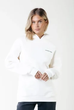CR Bold Logo Hoodie | Off white