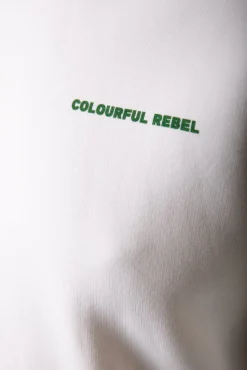 CR Bold Logo Hoodie | Off white