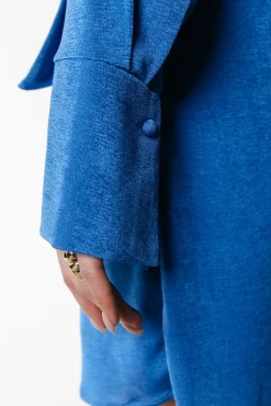 Dorin Uni Wrap Dress | Vallarta Blue