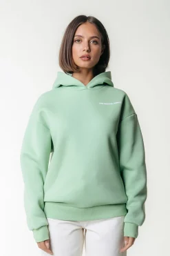 Flower Hoodie | Soft Green