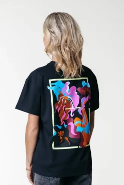 Flower Shapes T-shirt | Black