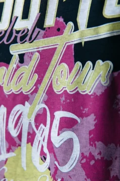 Flower World Tour Sweat | Black