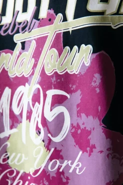 Flower World Tour T-shirt | Black