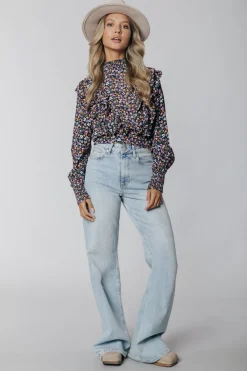 Gaias High Rise Denim | Denim blue