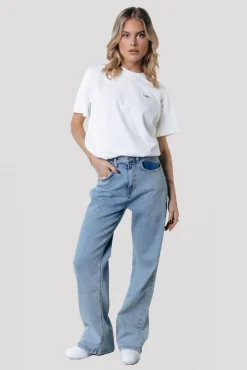 Gaias High Rise Denim | Light blue denim