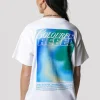 Gradient Poster T-shirt | Standard white