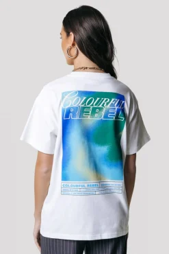 Gradient Poster T-shirt | Standard white