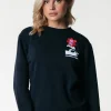 Hand Flower Sweat | Black