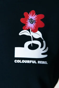 Hand Flower Sweat | Black
