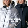 Isado Reversible Puffer Jacket | Black