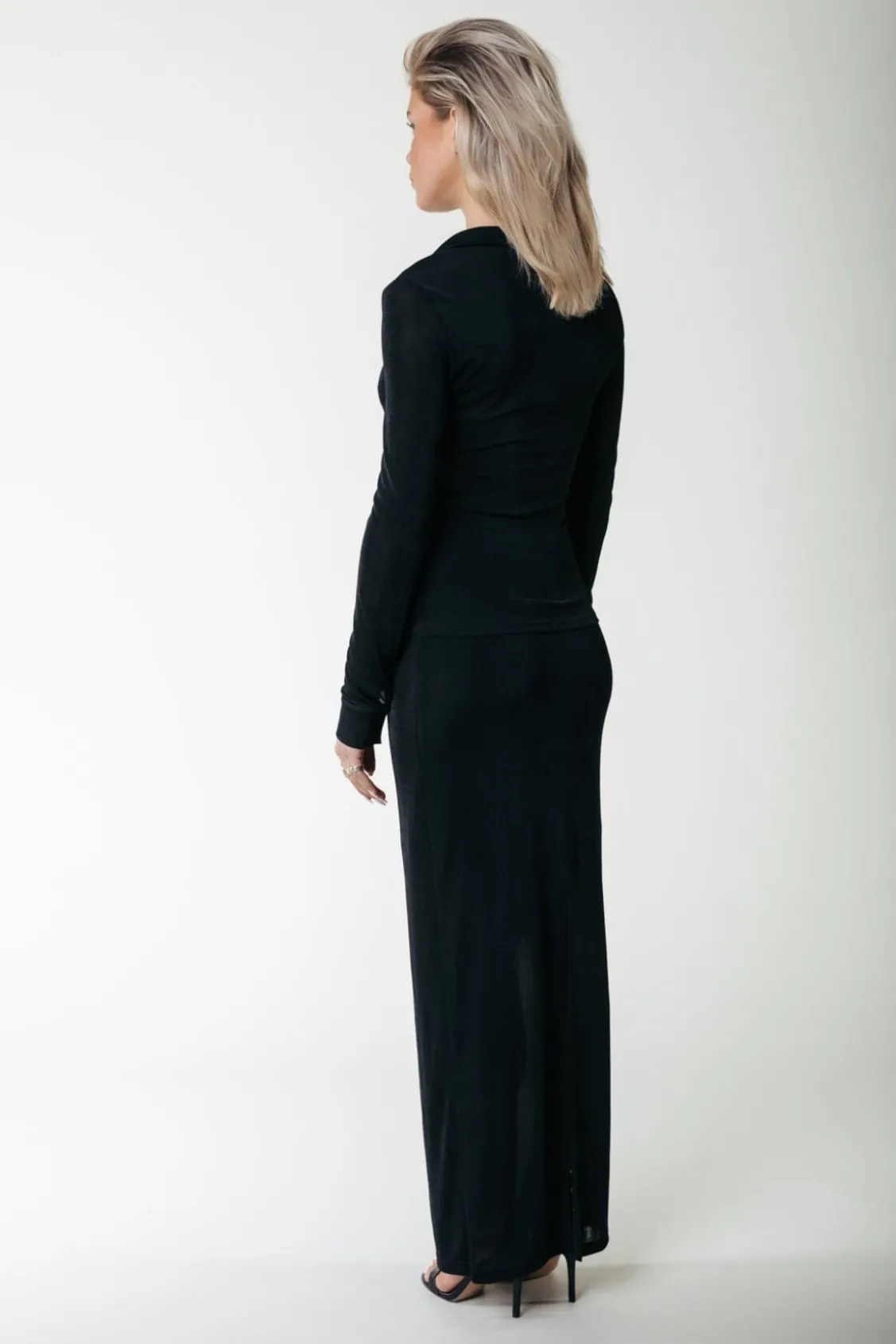 Ismaya Button Down Top | Black