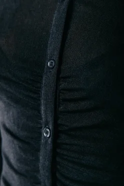 Ismaya Button Down Top | Black