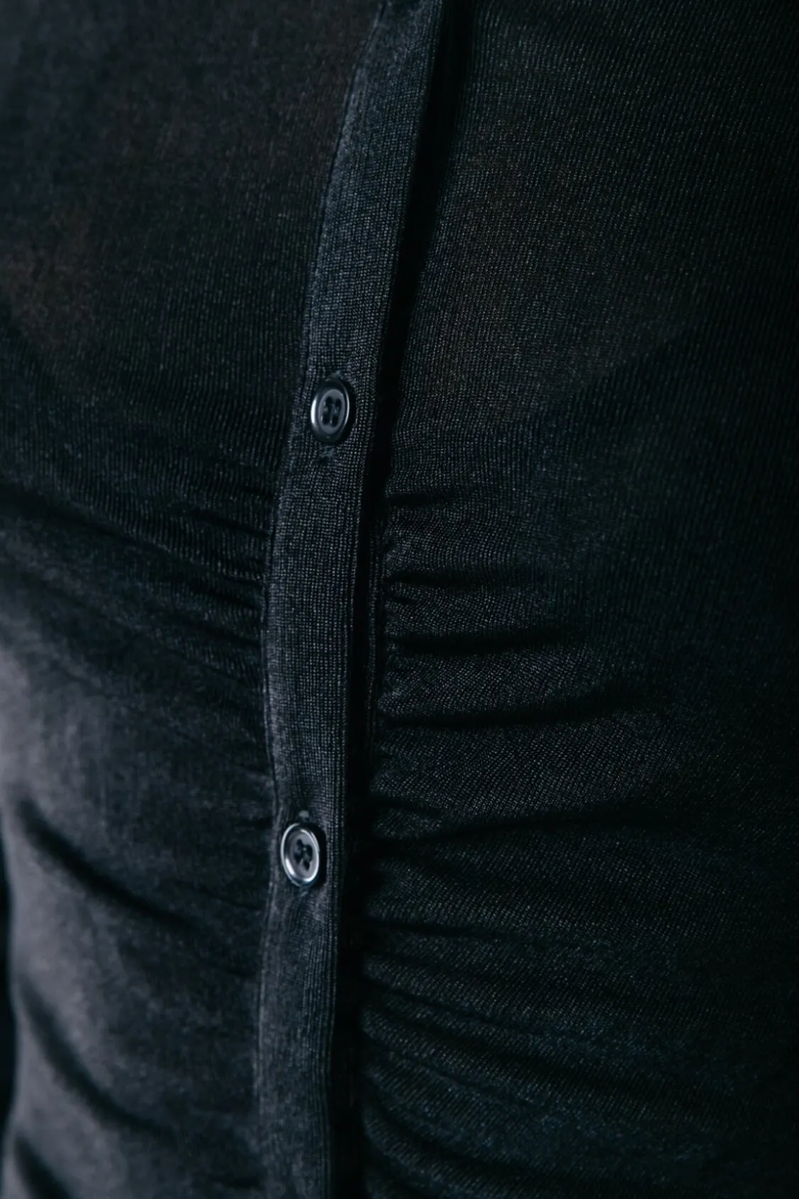 Ismaya Button Down Top | Black