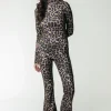 Leopard Peached Flare | Warm Brown