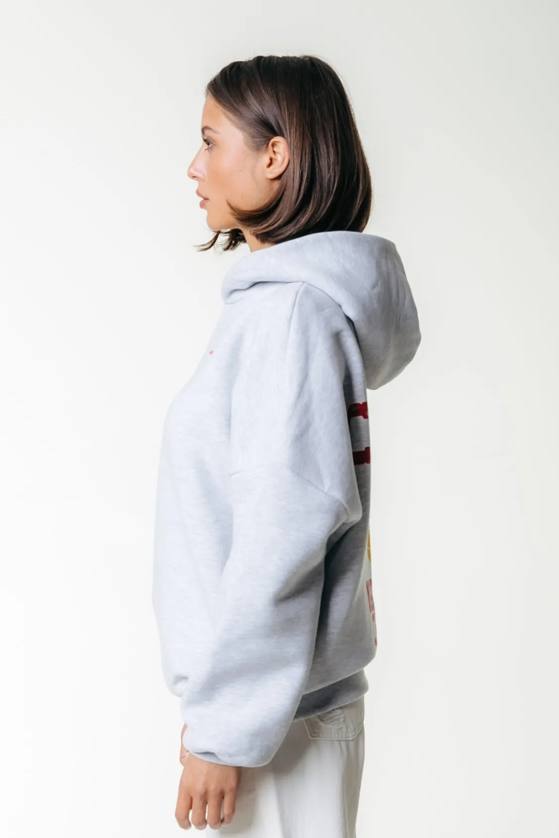 National Champs Hoodie | Light grey melange