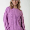 Olivia Knit | Violet Pink
