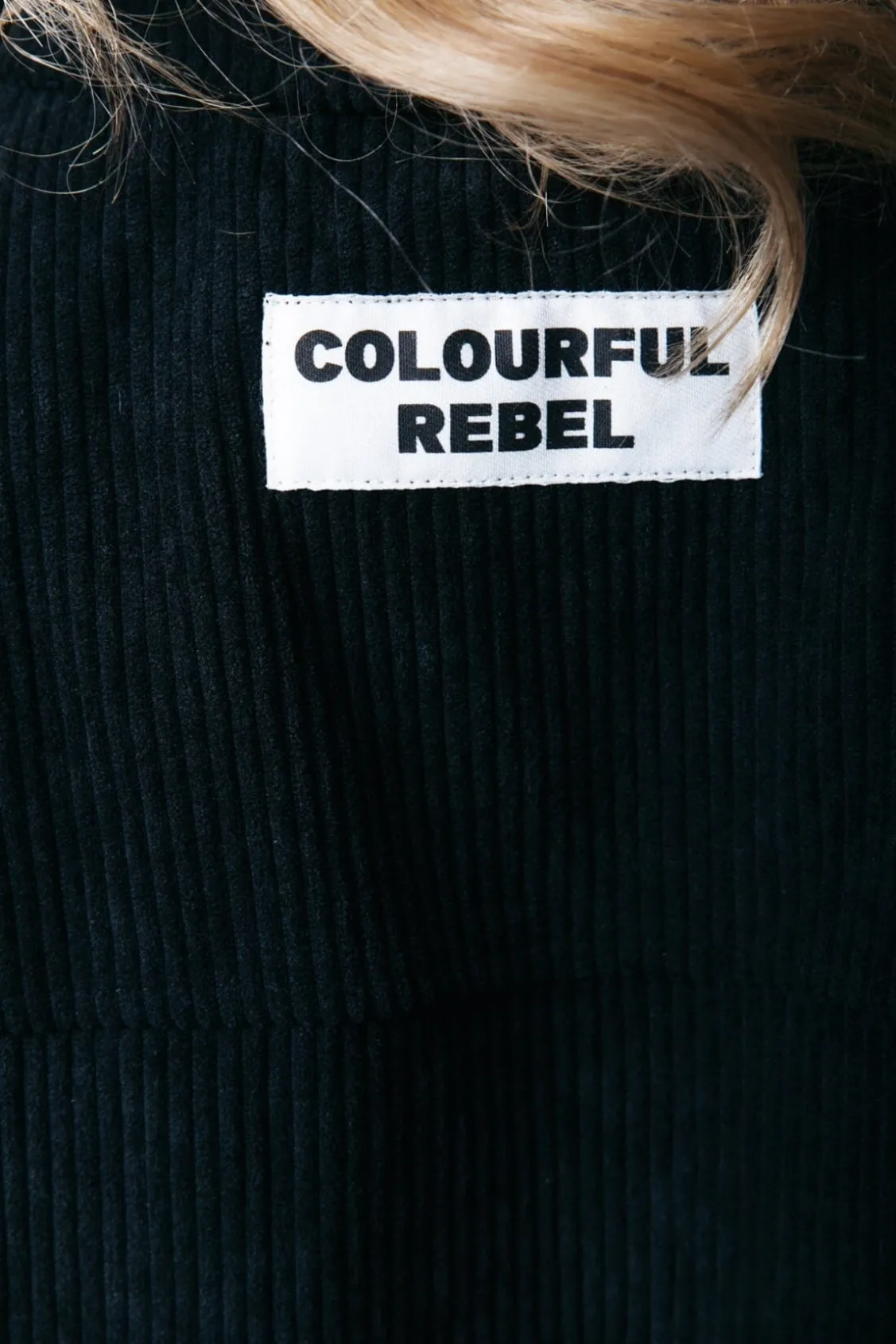 Olle Corduroy Blouse | Black