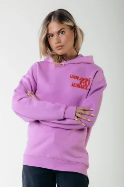 Puff Logo Hoodie | Medium Violet