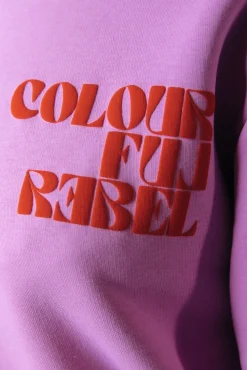 Puff Logo Sweat | Medium Violet