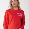 Puff Logo Sweat | Scarlet Red
