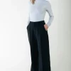 Rus Straight Pants | Black