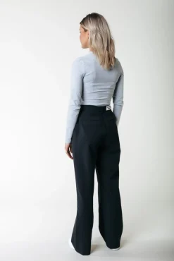 Rus Straight Pants | Black