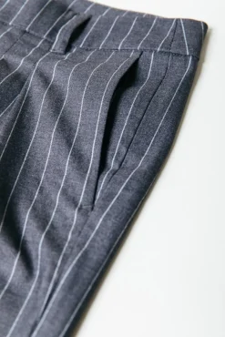 Rus Straight Pants | Dark Anthracite