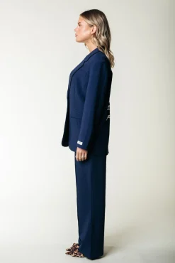 Rus Straight Pants | Dark Navy