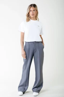 Rus Straight Pants | Grey