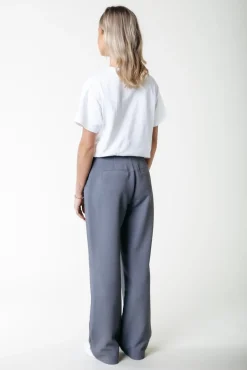 Rus Straight Pants | Grey