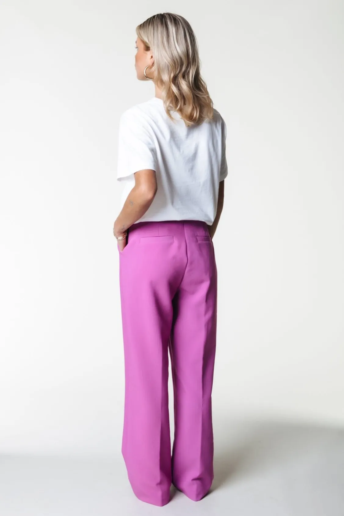 Rus Straight Pants | Violet Pink