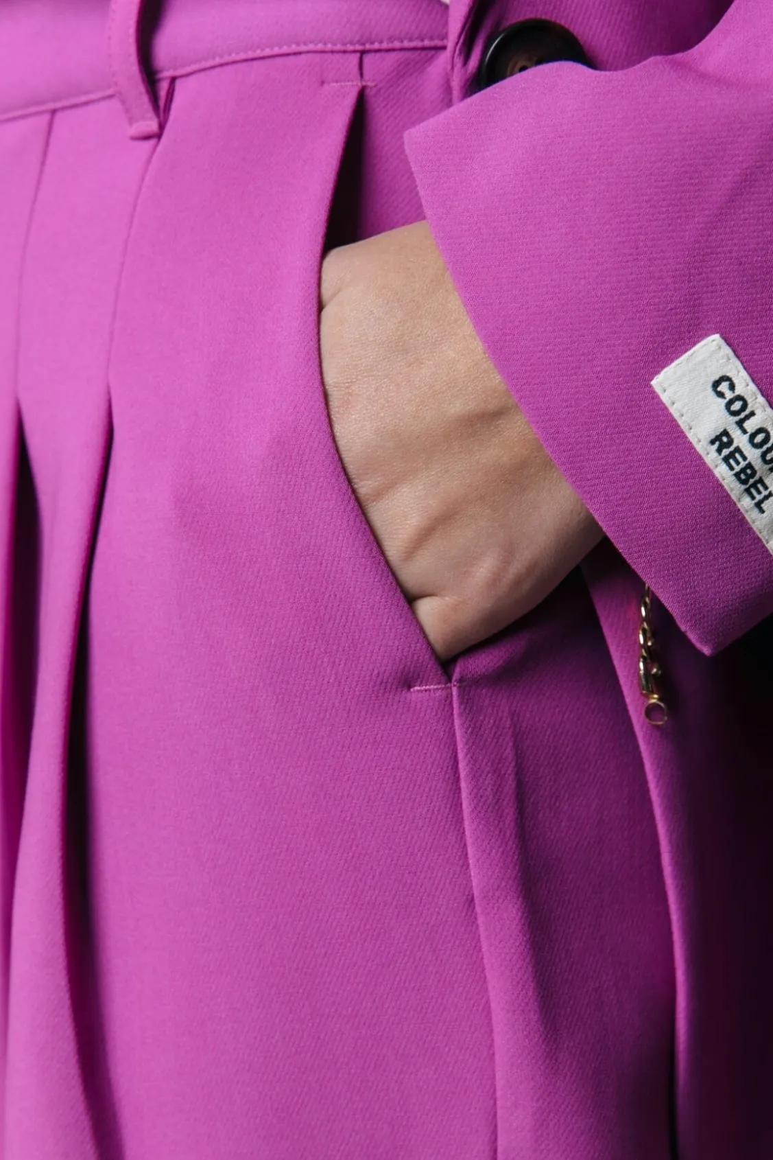 Rus Straight Pants | Violet Pink