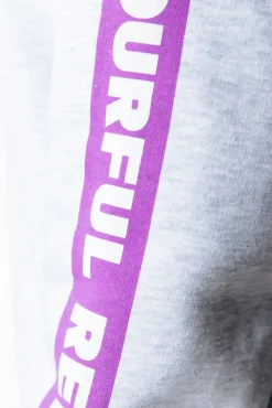Sleeve Logo Hoodie | Light grey melange