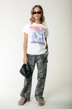 Tinsley Denim Worker Pants | Beige