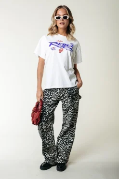 Tinsley Denim Worker Pants | Beige