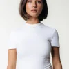 Uni Fitted T-shirt | Optic white