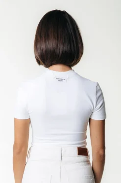 Uni Fitted T-shirt | Optic white