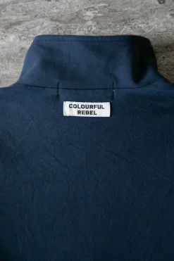 Uni Fitted Zip Top | Peacoat Blue
