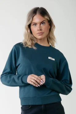 Uni Label Sweat | Atlantic green