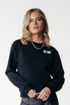 Uni Label Sweat | Black