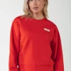 Uni Label Sweat | Scarlet Red