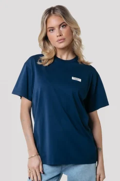 Uni Label T-shirt | Peacoat Blue