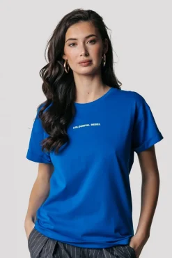Uni Logo T-shirt | Deep blue