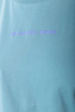 Uni Logo T-shirt | Mineral blue