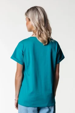 Uni Logo T-shirt | Shady Green