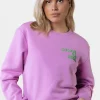 Wave Logo Sweat | Candy Pink